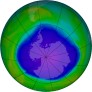 Antarctic Ozone 2015-10-08